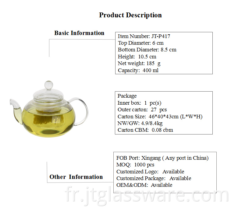 Infuser Tea Pot